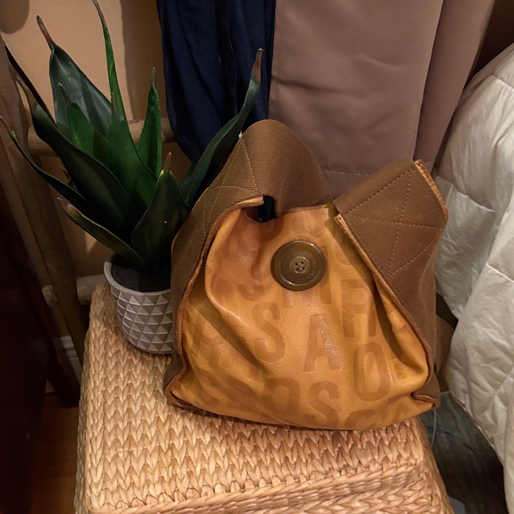 Marc Jacobs Brown and Tan Satchel